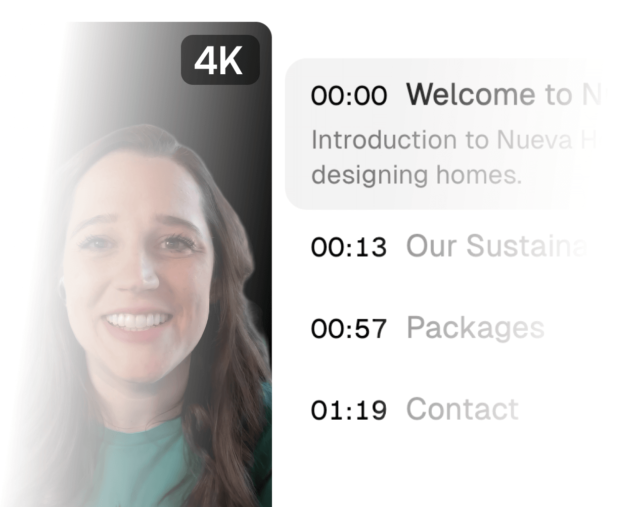 Save time with instant, personalized videos.