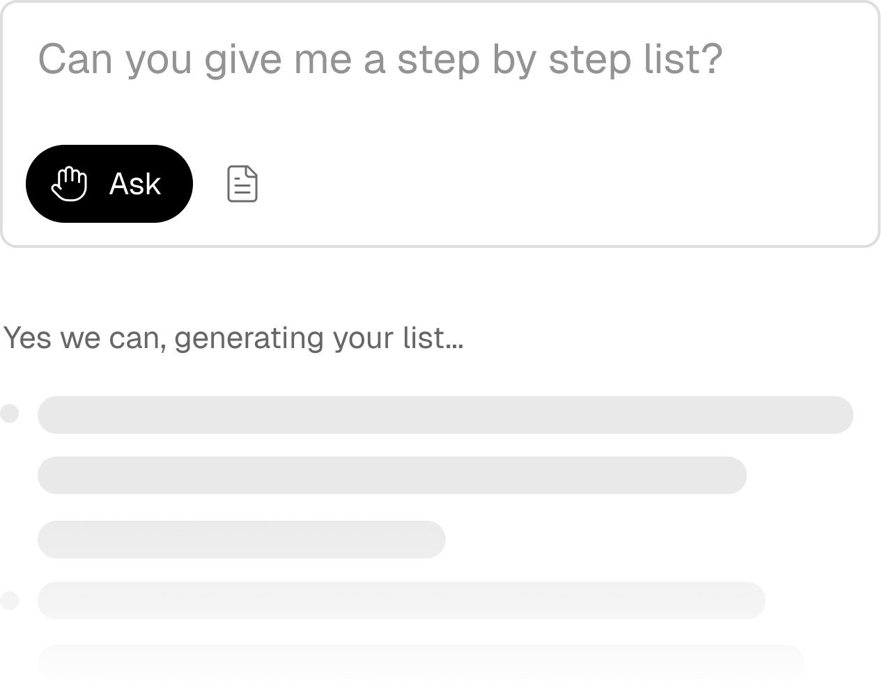 Answer every customer question with AI assistance.